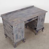 Pine desk, Danish design, 1960s, production: Denmark