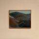Original Swedish Oil on Canvas – “Glumslövs Backar” by Eric Julius – Signed – Vintage & Framed – 49 × 41 cm