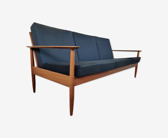Canapé scandinave en afromosia années 60