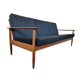 Canapé scandinave en afromosia années 60