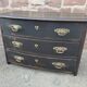 Commode galbée alsacienne XVIIIème patinée