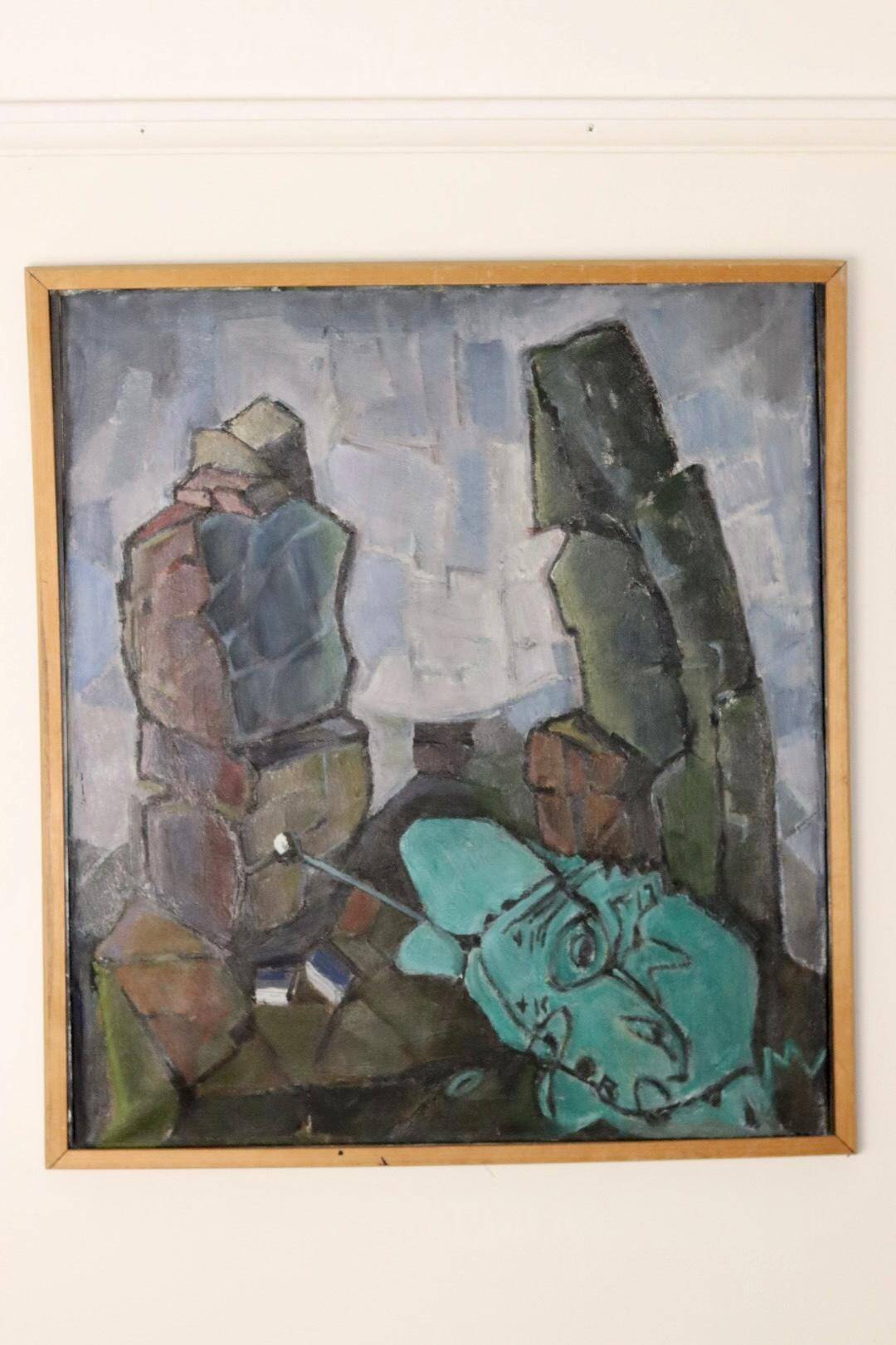 "Cubist Composition" by Marta Larsen