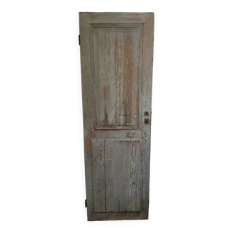 Porte ancienne bleu