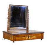 Antique Inlaid Rosewood Dressing Table, 1910s