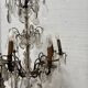 Louis XV style chandelier with pendants and colored glass fruits, 20th century