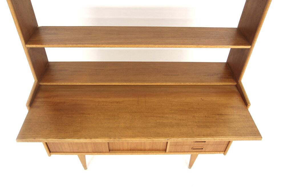 Scandinavian teak secretary desk, Sweden, 1960