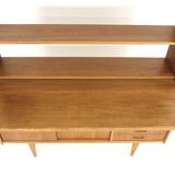 Scandinavian teak secretary desk, Sweden, 1960