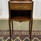 Louis XV style bedside table in rosewood and oak from the 1970s.