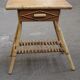 Chevet vintage enfant en rotin