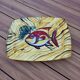 Large Wall Plate signed Vintage Vallauris – Bark & Fish Decor – 38