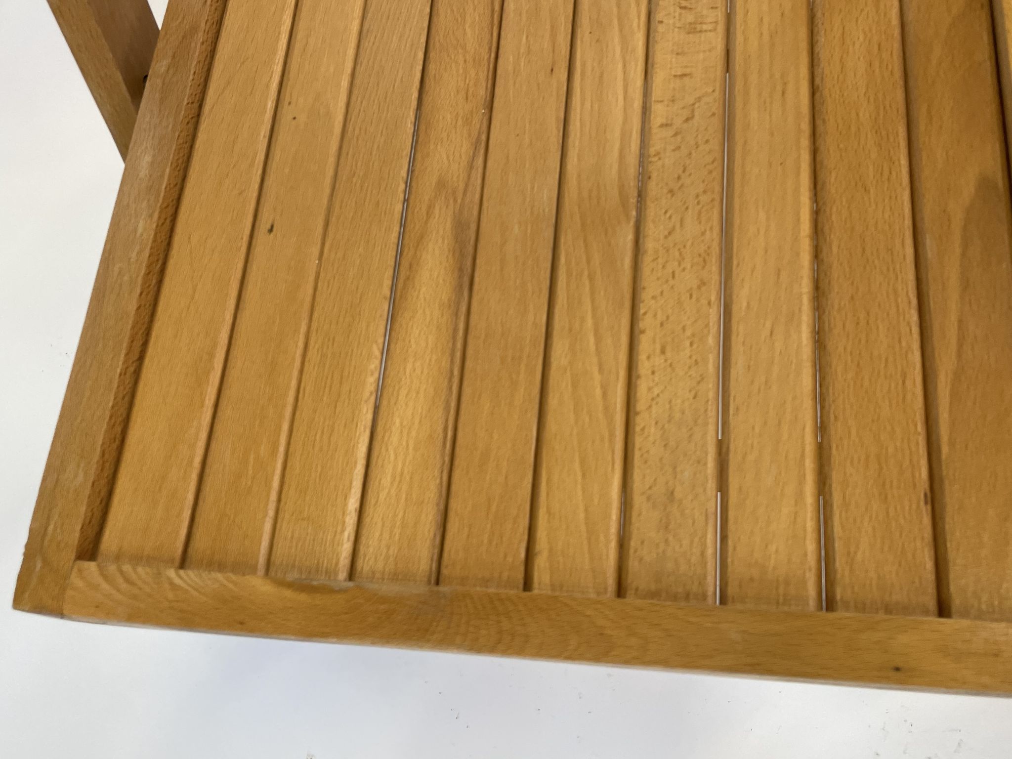 Set of four vintage wooden folding chair minimalism design 60s