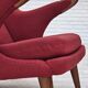 1970s, Danish design by Bent Møller Jepsen, "Teddy" chair, furniture wool.