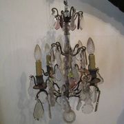 Lustre a pampilles ancien