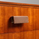 Italian sideboard or chest of drawers in teak Italy 1960