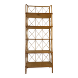 1960s Rattan Shelf France