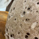 Lamp, large model, fat lava ceramic, West Germany