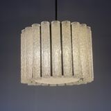 Chandelier in murano glass and chrome italy circa 1970