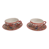 Two vintage china tea or coffee cups from Japan