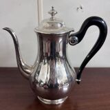Empire style silver-plated chocolate pot