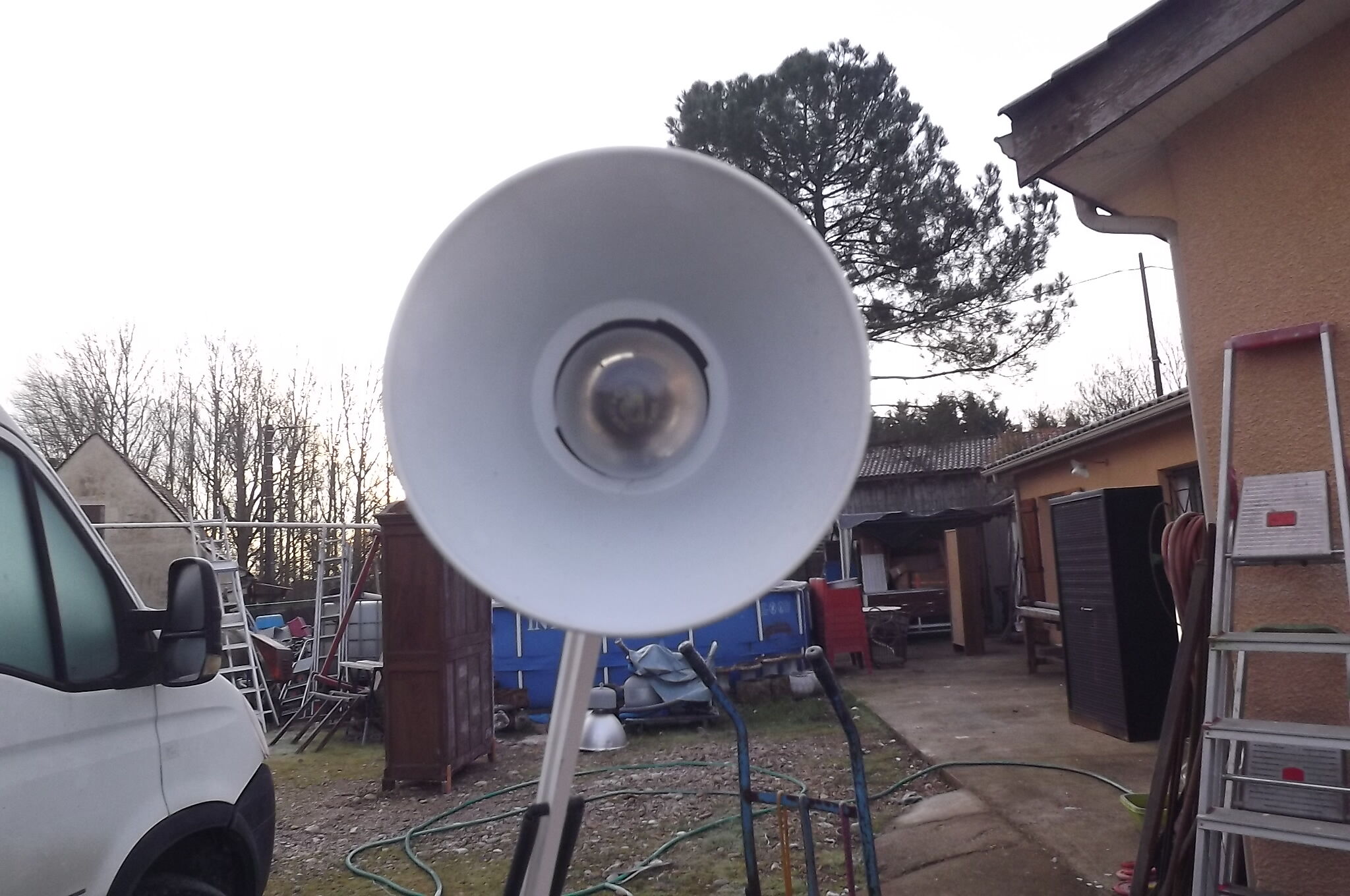 Industrial Metal desk lamp
