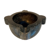 Black marble mortar