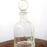 Whisky decanter with godrons around 1970