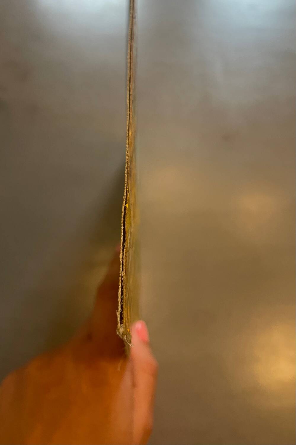 Antique painting of a harvest landscape 20th century