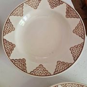 Set of 12 Deep Plates Saint Amand Model 4054