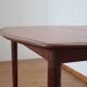 Scandinavian square dining table