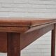 1970s, Danish foldable dining table, teak wood, original condition.