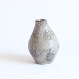 Prehistoric sealife decor vase by Anna Camos, Vallauris 1950