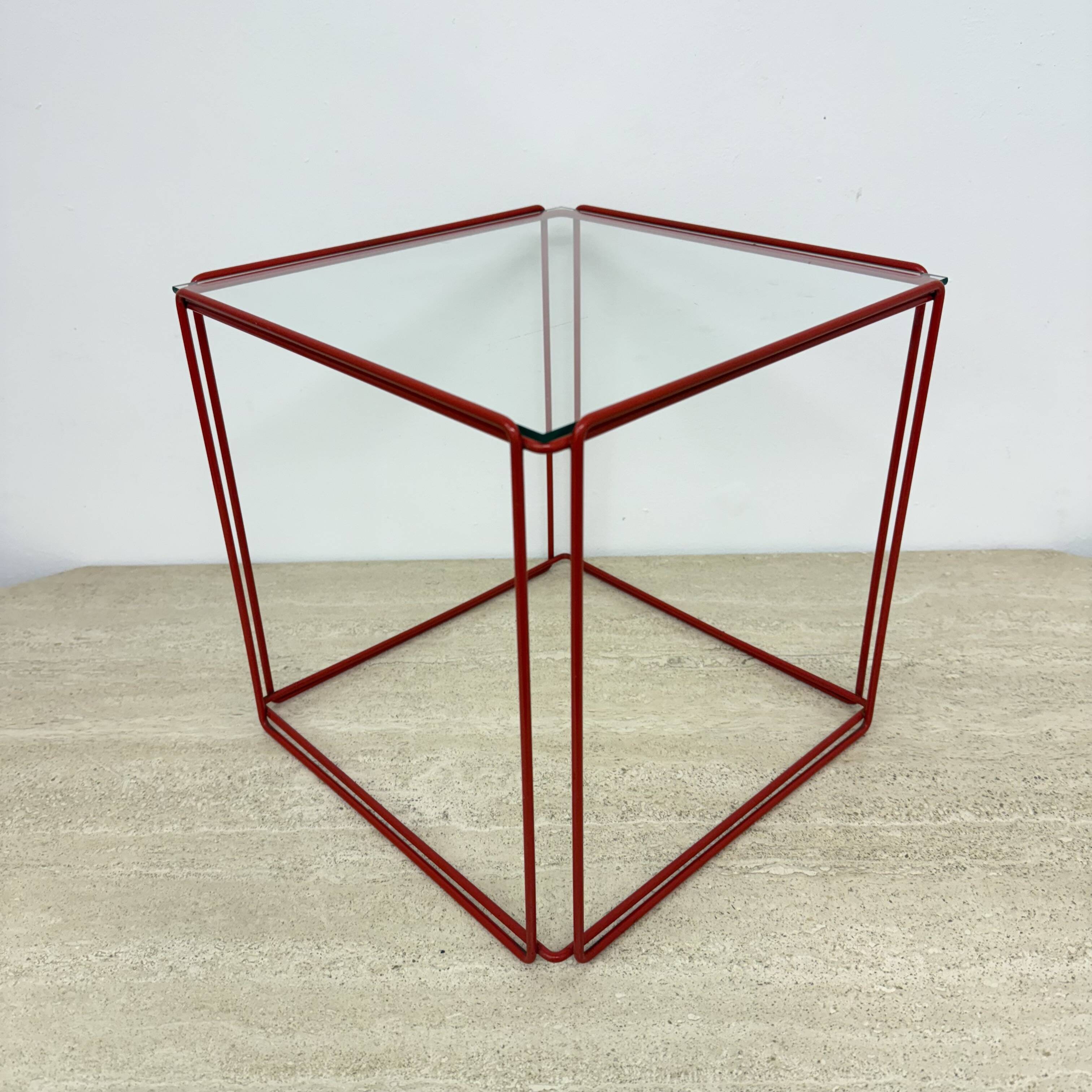 Max Sauze isocele side table , 1970s