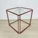 Table d'appoint isocèle de Max Sauze, années 1970