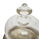 Art Nouveau bowl with crystal cake cover, Germany, 1920s, set of 2