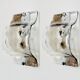 Set of 2 Murano Glass Wall or Ceiling Lamps by Carlo Nason for Mazzega