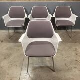 Space Age vintage bucket Chair Georg Leowald Wilkhahn