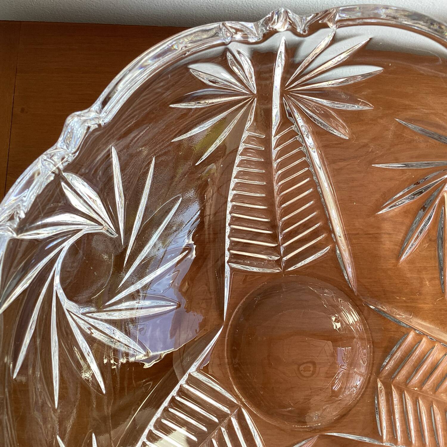 Saladier Coupe cristal - vintage