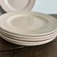 Set of 12 vintage plates Digoin Sarreguemines – Powder pink