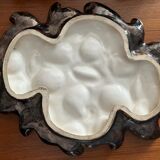 Vallauris majolica ceramic oyster set 1950