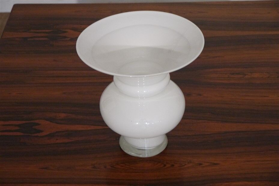Danish vase in opaline glass 1970