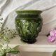 Planter pot in earthenware with cherubs