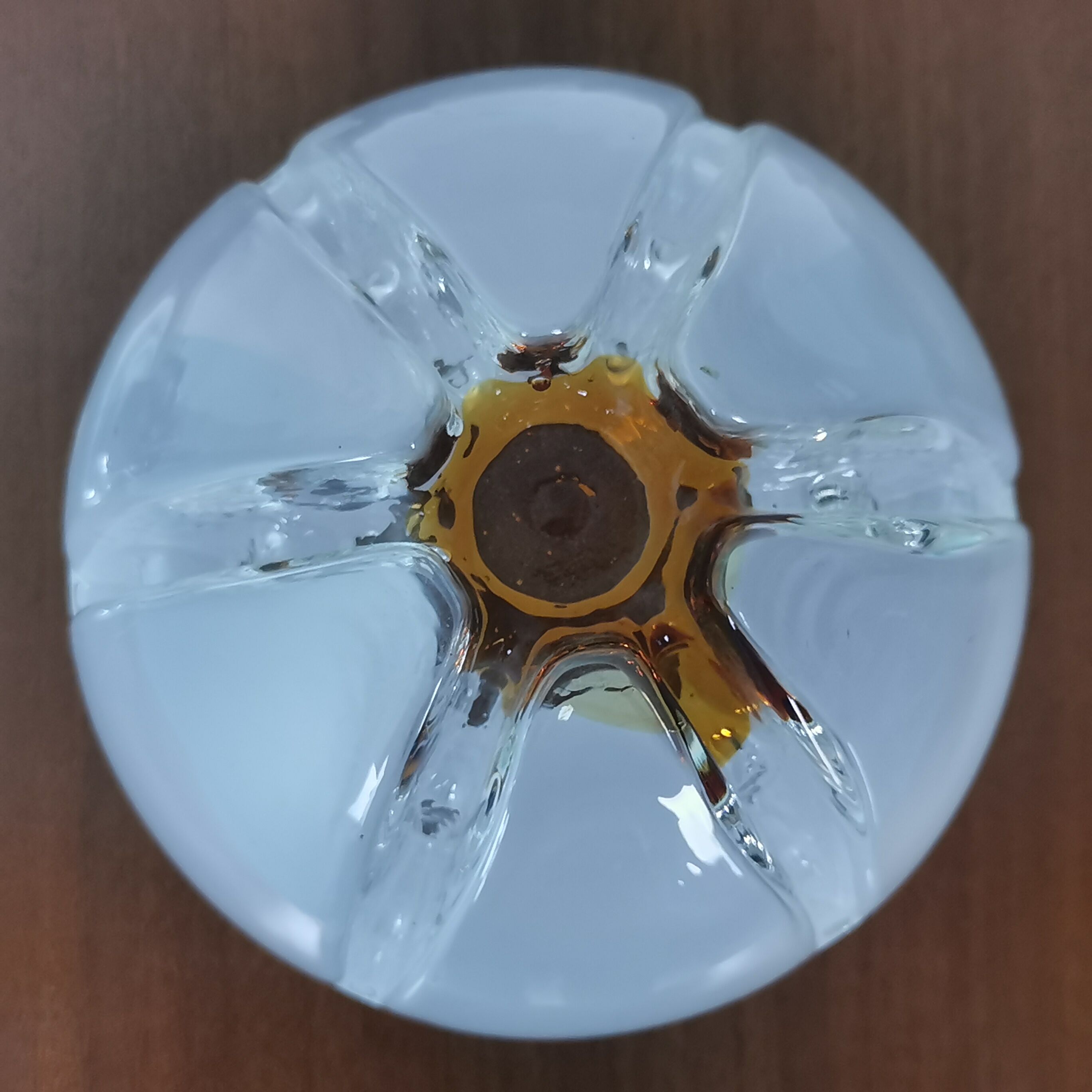 Pair of Italian Murano lamps