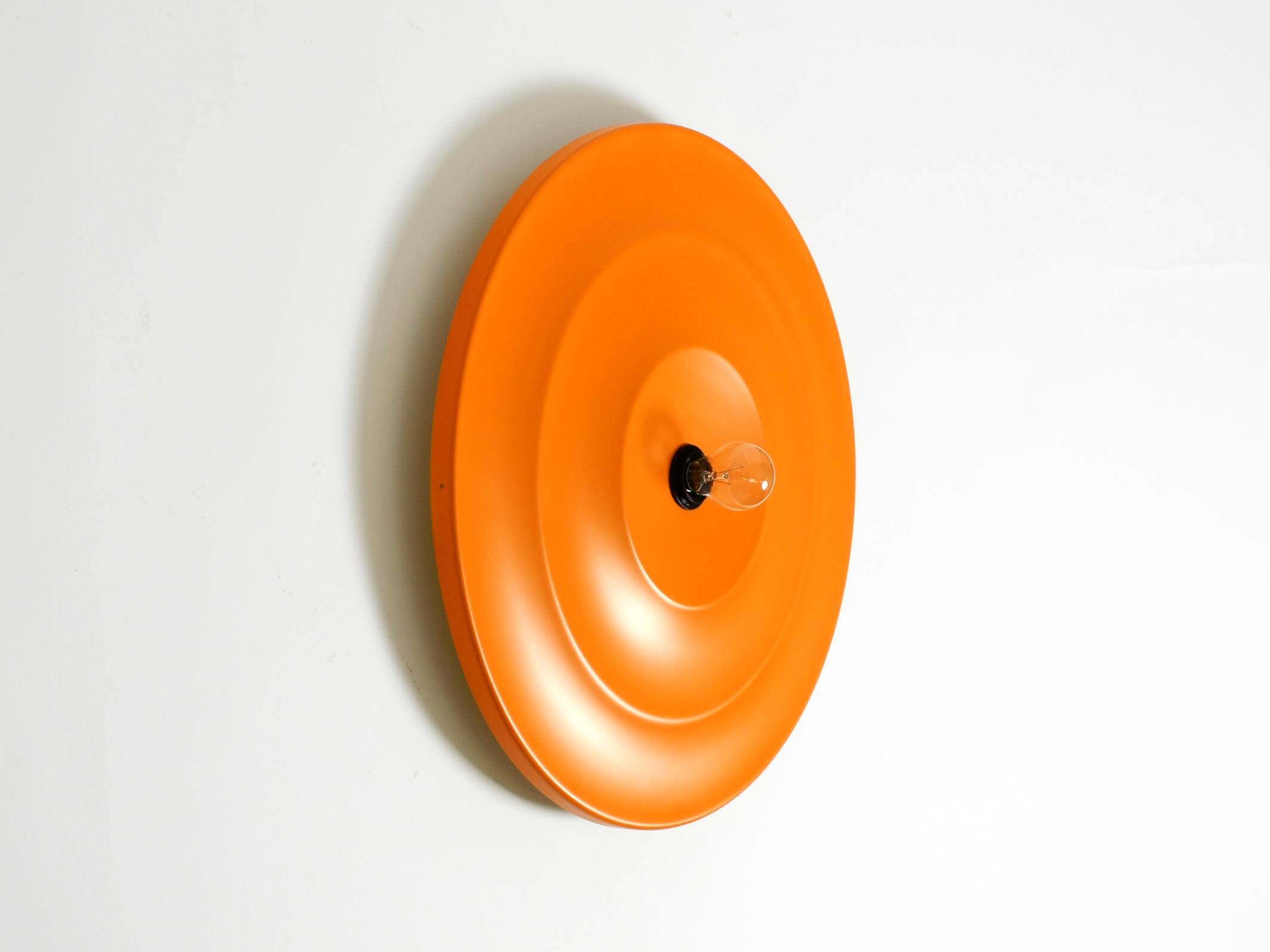 Large round original ceiling or wall lamp | Ø 60 cm | Mid Century Space Age
