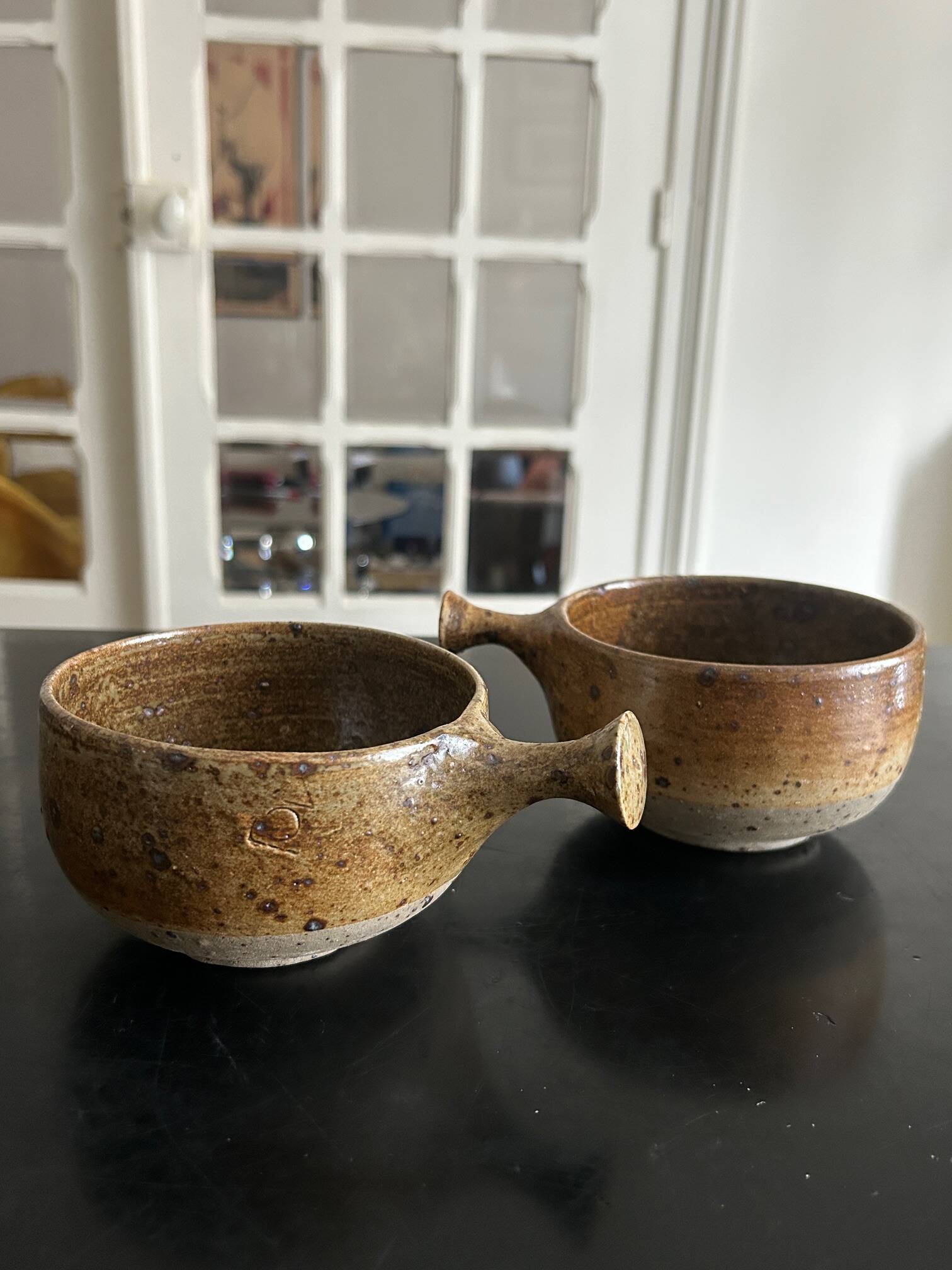 5 stoneware bowls by Charles Gaudry