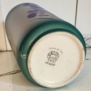 Art Nouveau vase in earthenware from Choisy le Roi