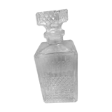 Carafe chiseled glass