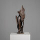 Abstract constructivist iron sculpture, signed CH, Netherlands, 1960s – I