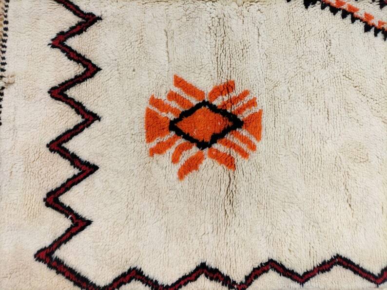 Handmade Berber wool rug 150/250cm