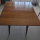 Scandinavian compass leg coffee table