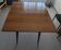 Scandinavian compass leg coffee table